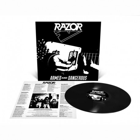 RAZOR - Armed And Dangerous LP Black Vinyl