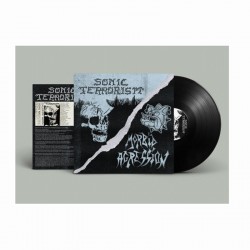 SONIC TERRORISM/ MORBID AGRESSION LP Split, Black Vinyl, Ltd. Ed.