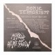 SONIC TERRORISM/ MORBID AGRESSION LP Split, Black Vinyl, Ltd. Ed.