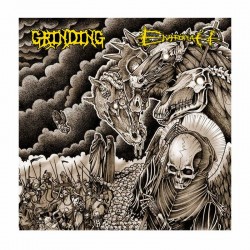 GRINDING/ENTRÖPIAH- LP, Split