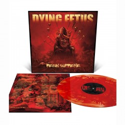 DYING FETUS -Reign Supreme LP Vinilo Pool Of BoodVinyl