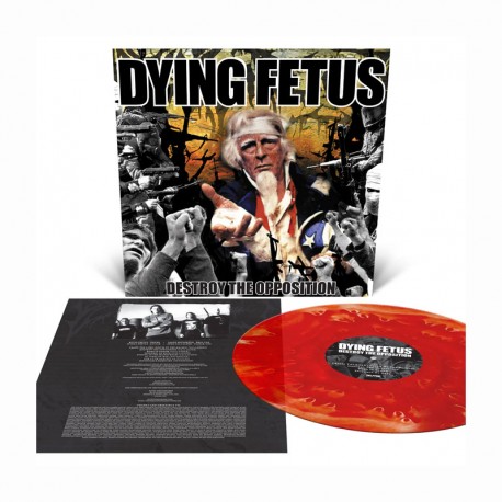 DYING FETUS - Destroy The Opposition LP Vinilo Pool of Blood