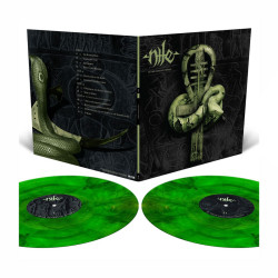 NILE - In Their Darkened Shrines 2LP, Green Galaxy Merge Vinyl, Ltd. Ed.