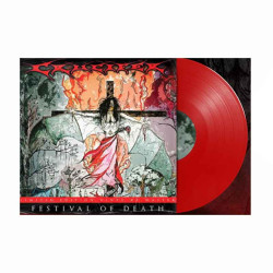 CRUCIFER - Festival Of Death LP, Vinilo Rojo, Ed.Ltd.