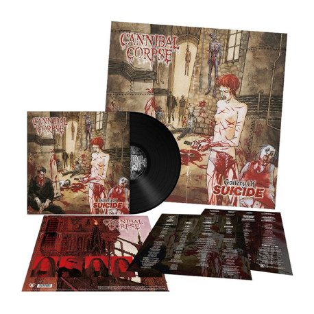 CANNIBAL CORPSE - Gallery Of Suicide LP Vinilo Negro