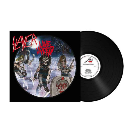 SLAYER - Live Undead LP, Black Vinyl