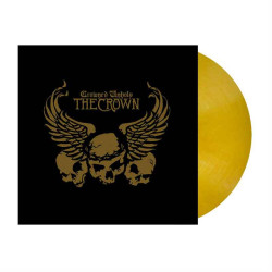 THE CROWN - Crowned Unholy LP, Golden Yellow Opaque Marbled Vinyl, Ltd. Ed. Numbered