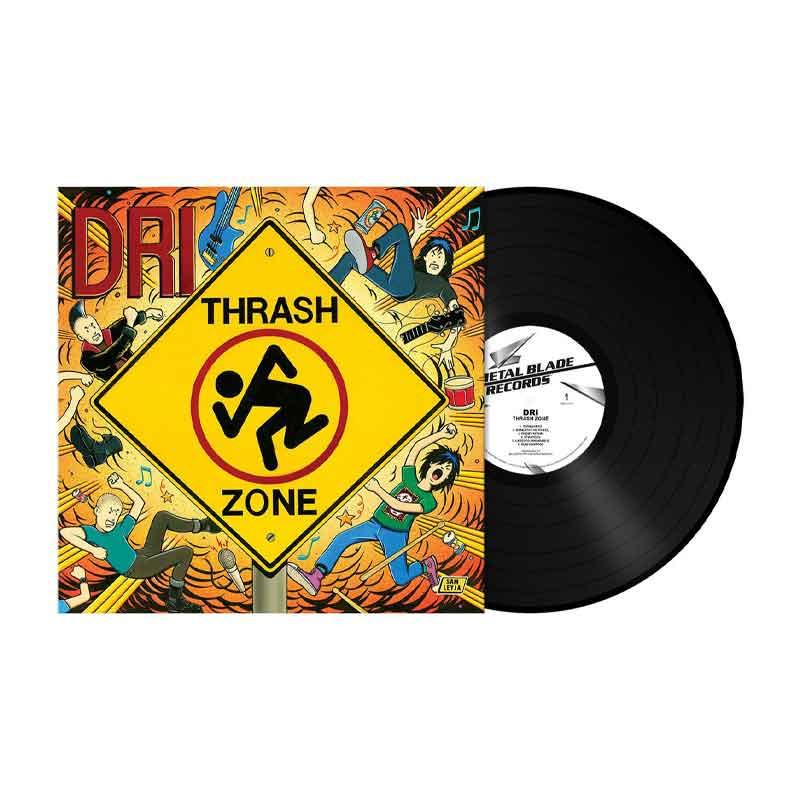 D.R.I. - Thrash Zone LP, Black Vinyl