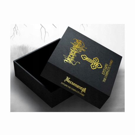 NECROMANTIA - Epitaph: The Complete Worx LP BOX GOLD, Ltd. Ed. Numbered