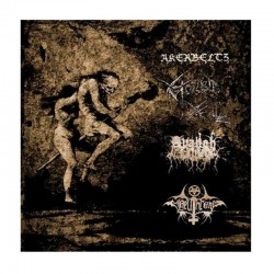 Akerbeltz / Morbid Yell / Hellthrone / Avangh Dhür - Split LP