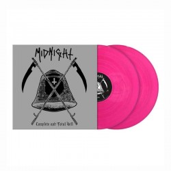 MIDNIGHT - Complete And Total Hell 2LP, Pink Vinyl, Ltd. Ed. Numbered