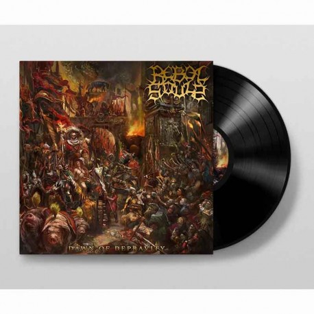 REBEL SOULS - Dawn Of Depravity LP, Black Vinyl, Ltd. Ed.
