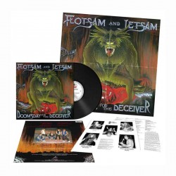 FLOTSAM AND JETSAM - Doomsday For The Deceiver LP, Black Vinyl