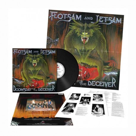 FLOTSAM AND JETSAM - Doomsday For The Deceiver LP, Vinilo Negro