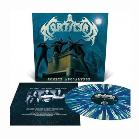 MORTICIAN - Zombie Apocalypse LP, Vinilo Azul Mar & Splatter, Ed. Ltd.