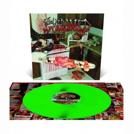 EXHUMED - Gore Metal (25Th. Anniversary Edition) LP, Slime Green Vinyl, Ltd. Ed.