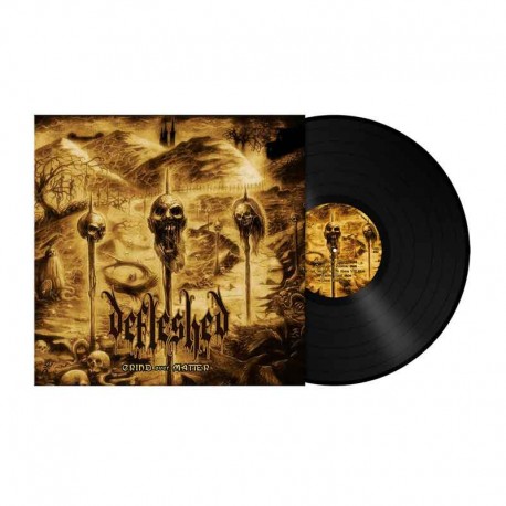 DEFLESHED - Grind Over Matter LP, Black Vinyl