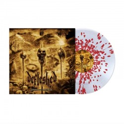 DEFLESHED - Grind Over Matter LP, Blood Splatter Vinyl, Ltd. Ed. Numbered