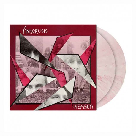 ANACRUSIS - Reason LP, Vinilo Blanco/Rojo Marbled, Ed. Ltd. Numerada