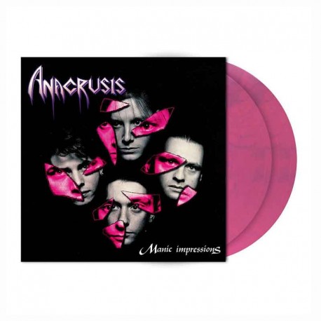 ANACRUSIS - Manic Impressions 2LP, Vinilo Rosa/Púrpura Marbled, Ed. Ltd. Numerada