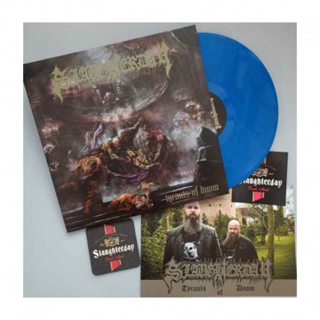 SLAUGHTERDAY - Tyrants Of Doom LP, Vinilo Azul, Ed. Ltd.