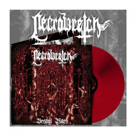 NECROWRETCH - Bestial Rites LP, Vinilo Rojo, Ed. Ltd.