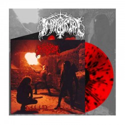 IMMORTAL - Diabolical Fullmoon Mysticism LP Orange/Black Splatter Vinyl, Ltd. Ed.