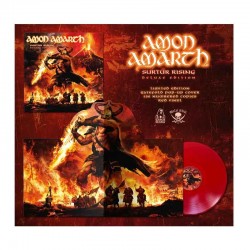 AMON AMARTH - Surtur Rising LP, Red Vinyl, Ltd. Ed. Numbered