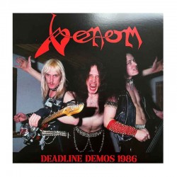 VENOM- Deadline Demos 1986 LP, Color Vinyl