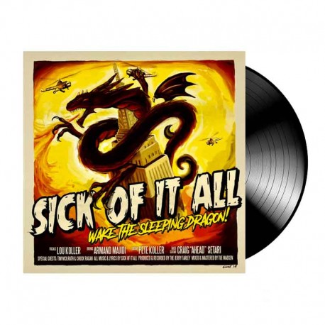 SICK OF IT ALL - Wake The Sleeping Dragon! LP, Black Vinyl, Ltd. Ed.