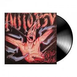 AUTOPSY - Severed Survival LP, Black Vinyl