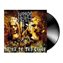 NAPALM DEATH - Order Of The Leech LP, Vinilo Negro
