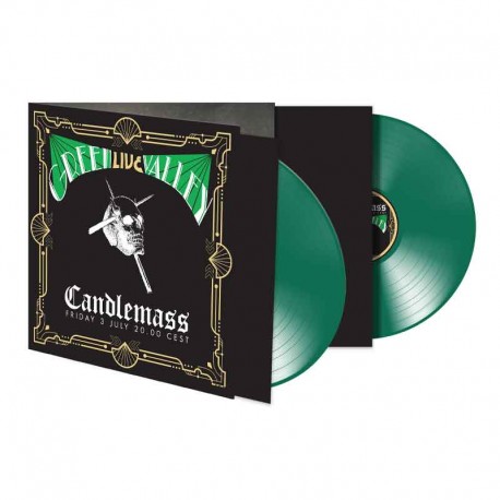 CANDLEMASS - Green Valley Live 2LP, Grenn Vinyl, Ltd. Ed.