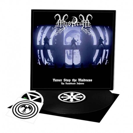 MYSTICUM - Never Stop The Madness (The Roadburn Inferno) LP, Black Vinyl + DVD