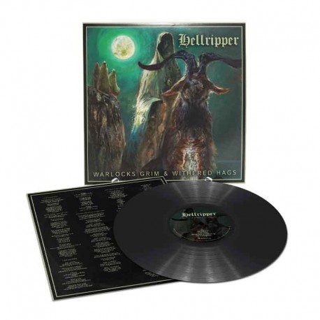 HELLRIPPER - Warlocks Grim & Withered Hags LP, Black Vinyl