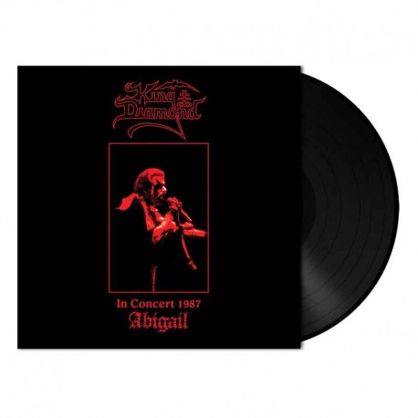 KING DIAMOND - In Concert 1987 (Abigail) LP, Vinilo Negro