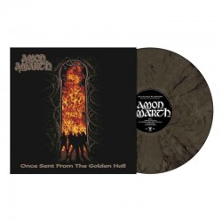 AMON AMARTH - Once Sent From The Golden Hall LP Vinilo Grey Smoke Marbled