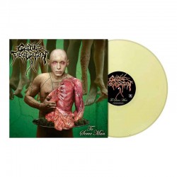 CATTLE DECAPITATION - To Serve Man LP, Vinilo Amarillo Transparente Marbled, Ed. Ltd. Numerada