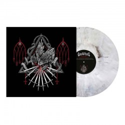 GOATWHORE - Angels Hung From The Arches Of Heaven LP, Silver / Black Marbled Vinyl, Ltd. Ed. Numbered