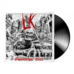 LIK - Misanthropic Breed LP, Black Vinyl