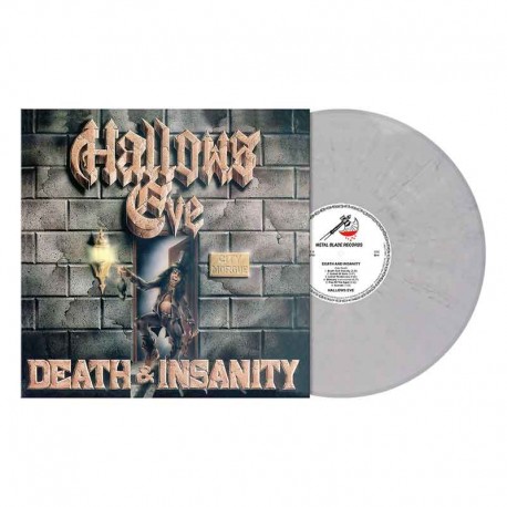 HALLOWS EVE - Death & Insanity LP, Vinilo Stones Of Insanity Marbled, Ed. Ltd. Numerada