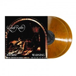 COUNT RAVEN - Storm Warning 2LP,Brown Rusty Clear Marbled Vinyl, Ltd. Ed.