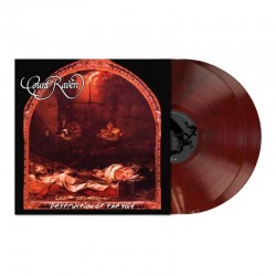 COUNT RAVEN - Destruction Of The Void 2LP, Burnt Orange Sienna Burnt Marbled Vinyl, Ltd. Ed.