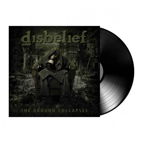 DISBELIEF - The Ground Collapses LP, Black Vinyl