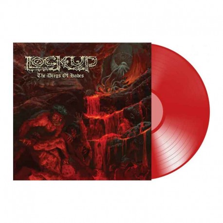 LOCK UP - The Dregs Of Hades LP , Red Vinyl, Ltd. Ed.