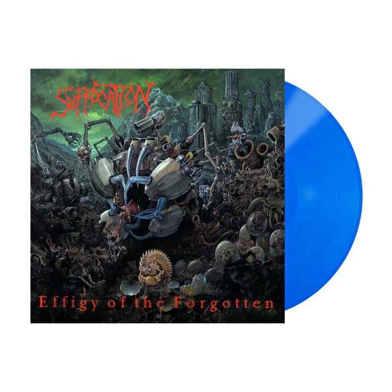 SUFFOCATION - Effigy Of The Forgotten LP, Transparent Blue Vinyl