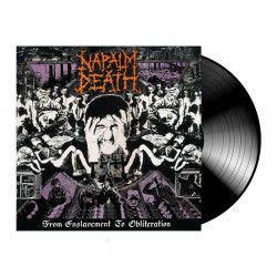 NAPALM DEATH - From Enslavement To Obliteration LP, Vinilo Negro
