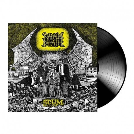 NAPALM DEATH - Scum LP, Black Vinyl