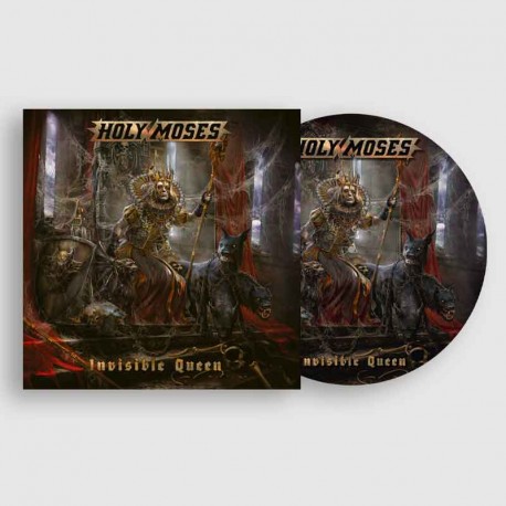 HOLY MOSES - Invisible Queen LP, Picture Disc, Ltd. Ed.