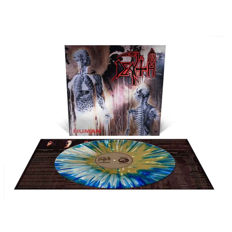 DEATH - Human LP, Tri-Color Merge & Splatter Vinyl, Ltd. Ed.